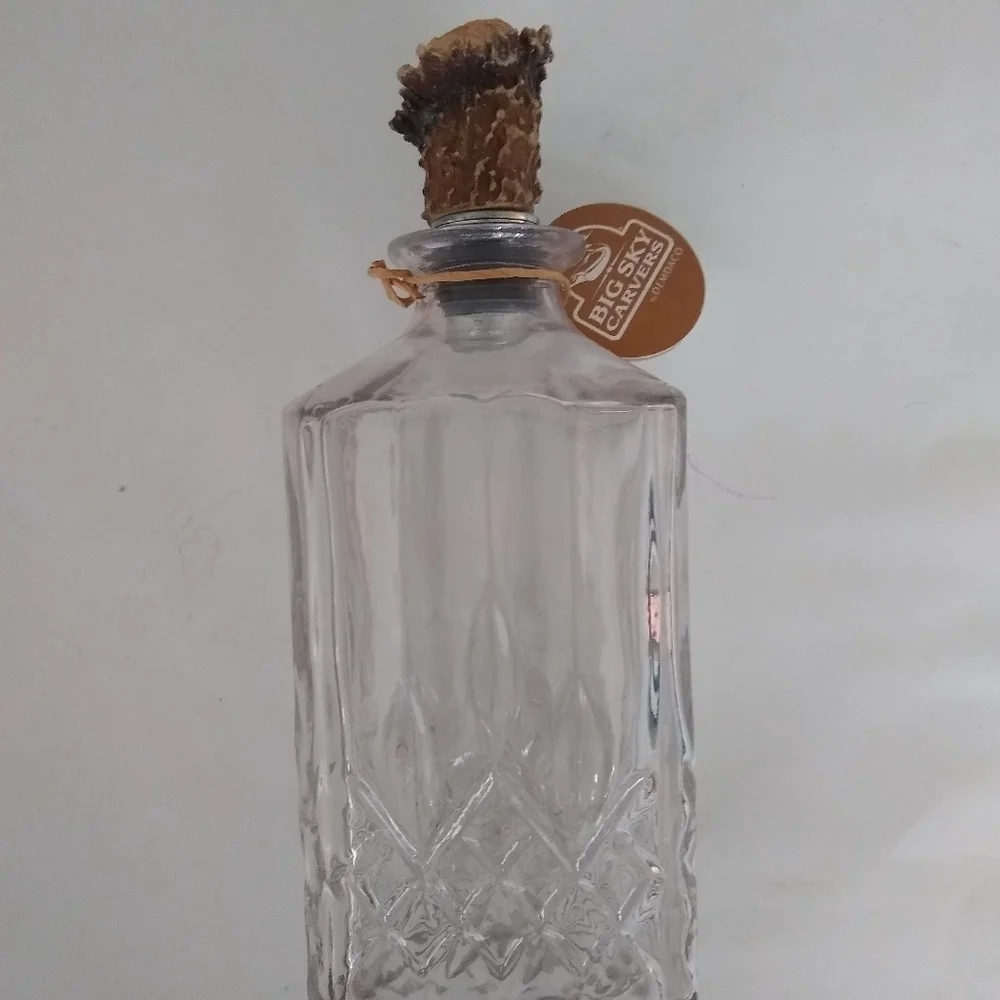 Faux Antler Decanter Big Sky Carvers‎ Glass